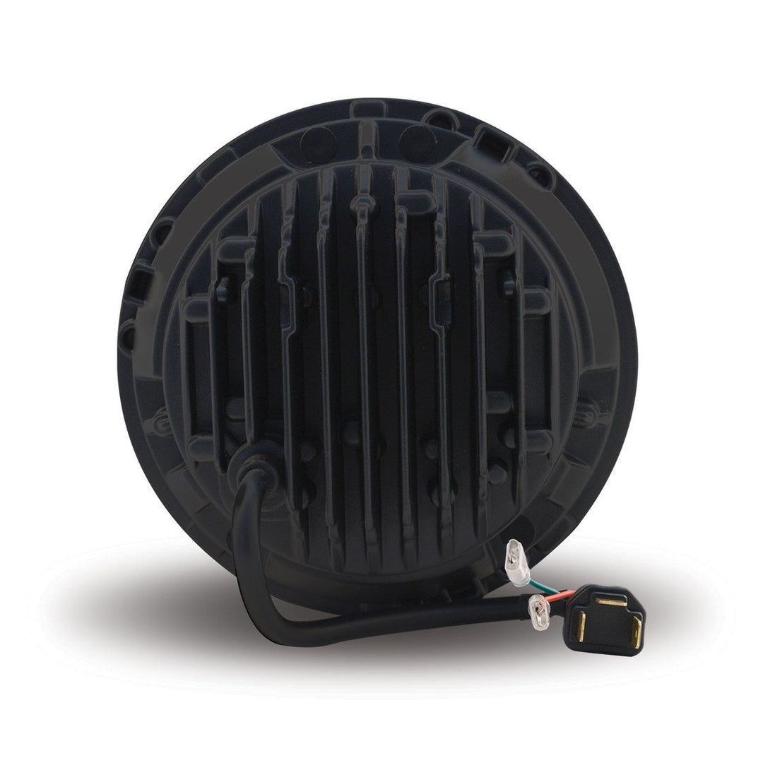 7" Round LED Headlight with Adapter Plug (3200 Lumens) - DOT Approved