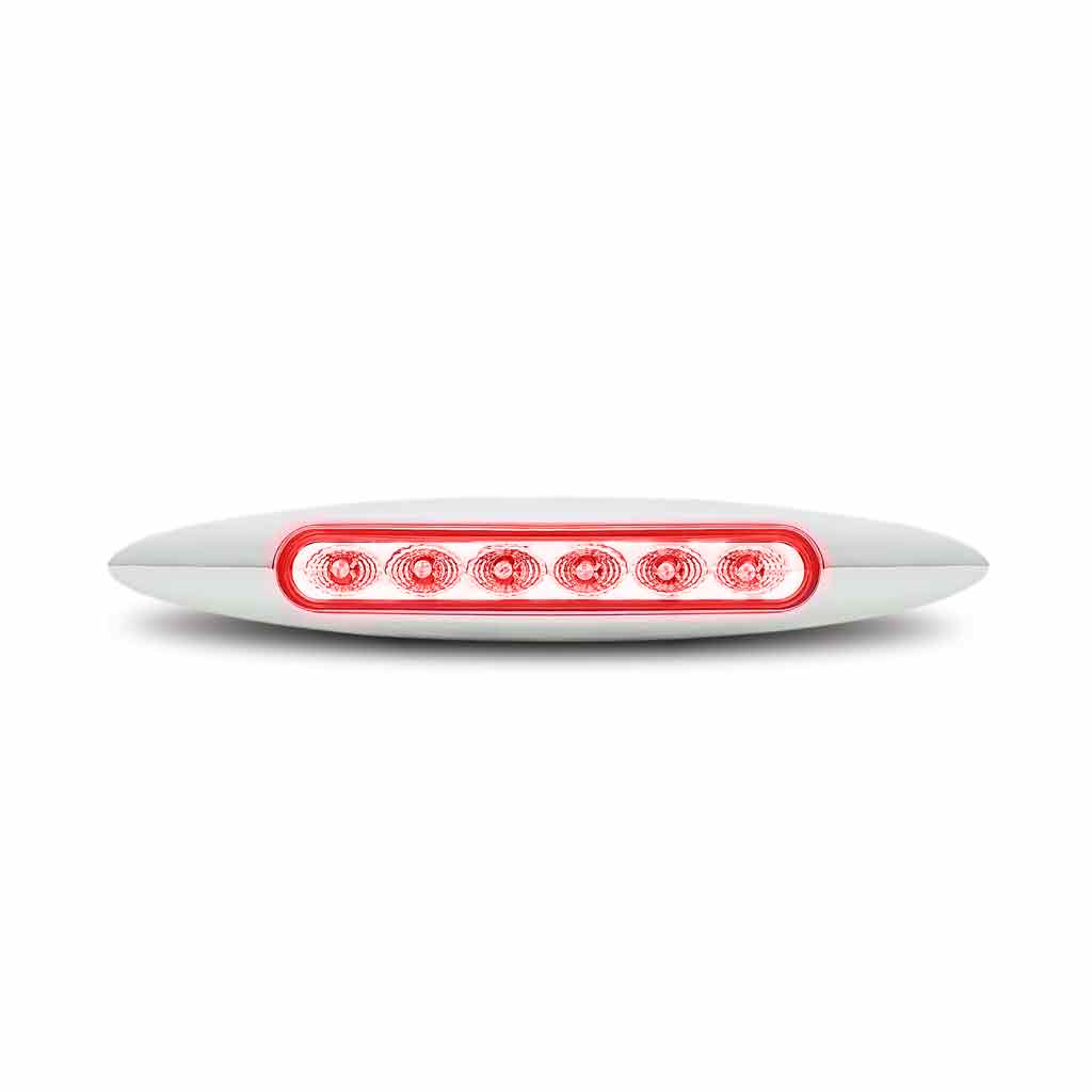 6" DUAL RED TO PURPLE AUX. MARKER LIGHT
